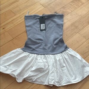 Lioness Gray Knit Top brand new XS